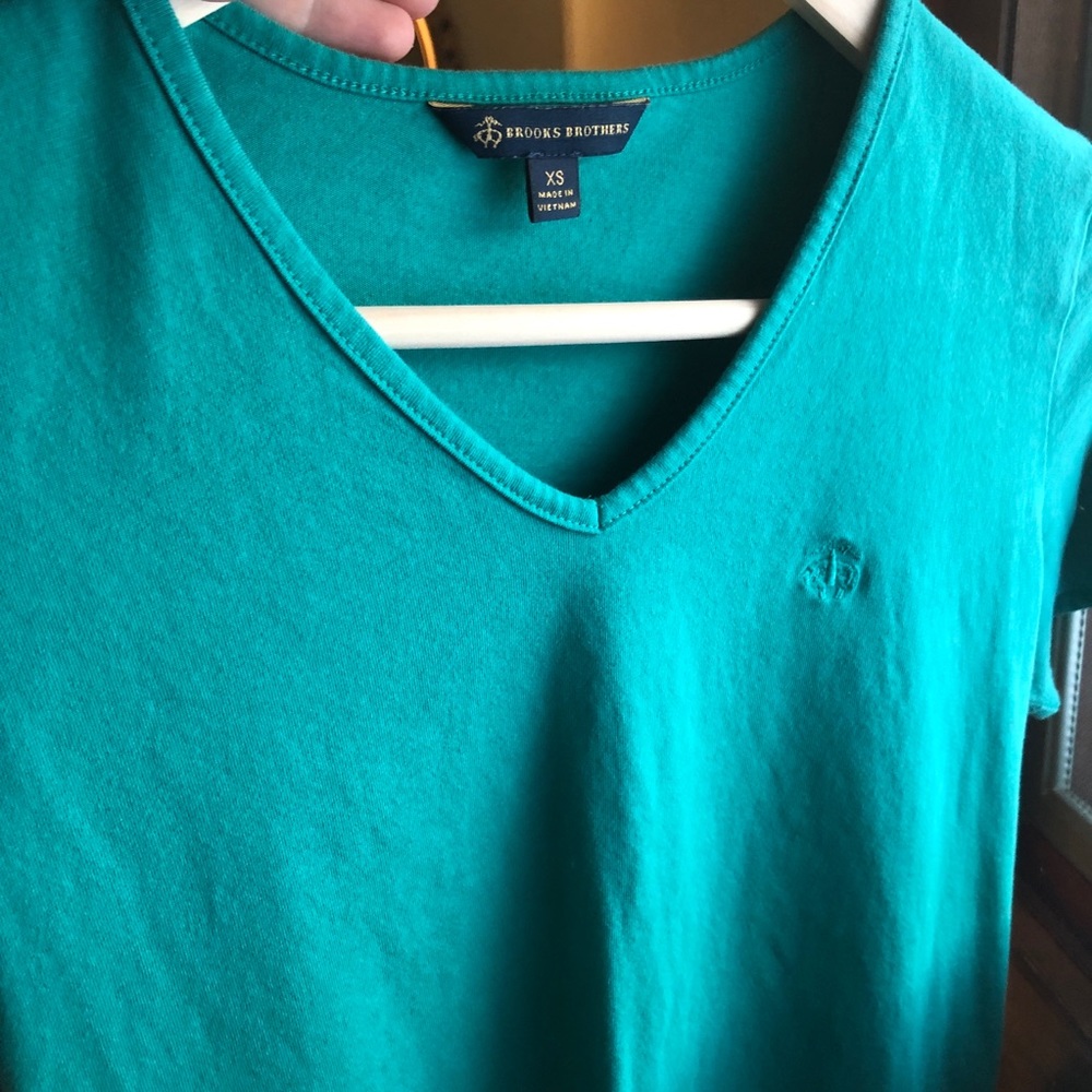 Brooks Brothers V Neck - Teal
